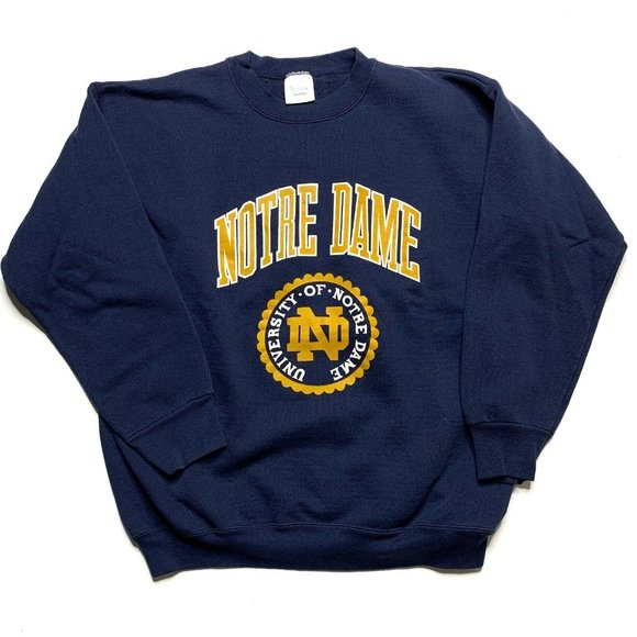 Tultex Other - VTG Notre Dame Fighting Irish Crewneck Sweatshirt